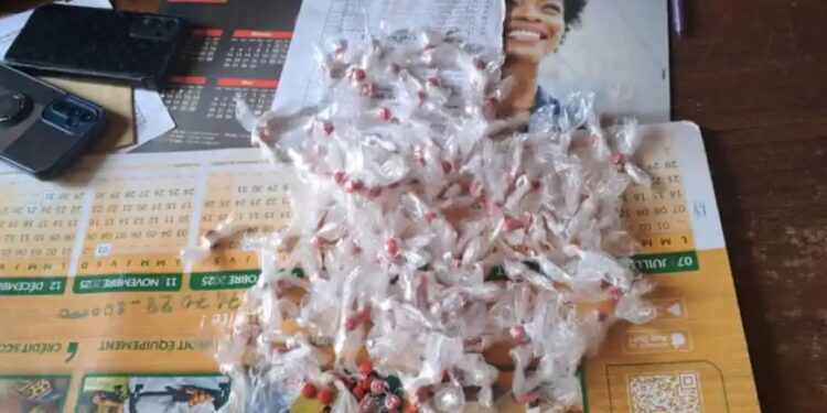 Kouroussa : saisie de plus de 300 comprimés de Tramadol, un suspect interpellé