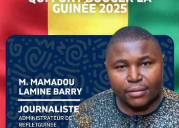 Mamadou Lamine Barry parmi les 100 personnalités qui font bouger la Guinée