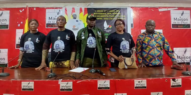 Guinée : l’ARDAD appelle le général Mamadi Doumbouya à se porter candidat à la présidentielle