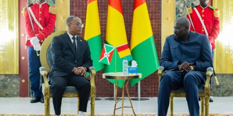 Guinée : le Président de la Transition reçoit les lettres de créance de 16 nouveaux ambassadeurs