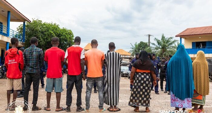 Dépôts sauvages d’ordures : dix individus interpellés sur l’axe Cosa – T7 à Conakry