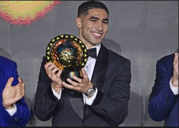 SPORT: Hakimi élu meilleur joueur africain.