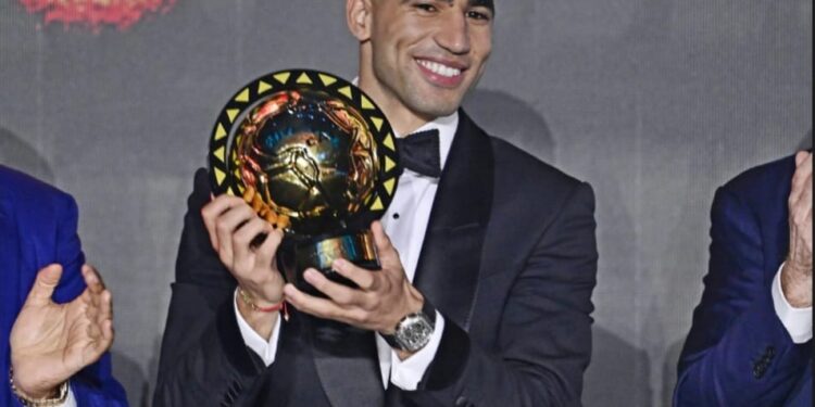 SPORT: Hakimi élu meilleur joueur africain.