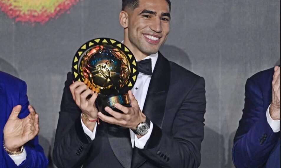 SPORT: Hakimi élu meilleur joueur africain.