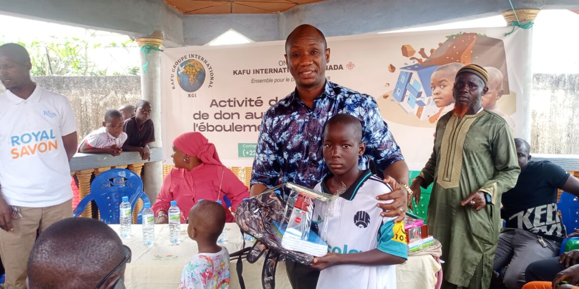 Solidarité à Manéah : 60 enfants et leurs familles assistés par KGI