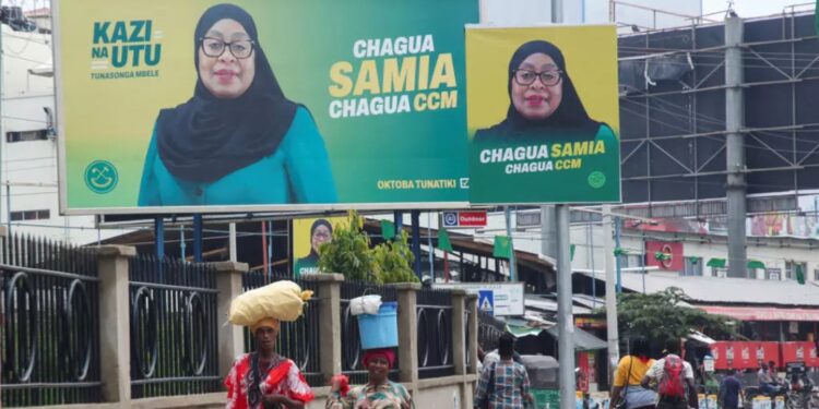 Tanzanie : Samia Suluhu Hassan réélue avec 97,66 % des voix dans un contexte de faible participation