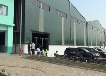 Le comité de pilotage constate l’achèvement à 95 % du nouvel entrepôt de la Pharmacie Centrale de Guinée à Manéah