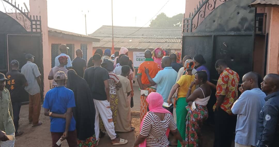 Commune de Gbessia : le vote se déroule dans le calme
