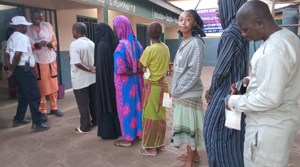 Sonfonia : mobilisation progressive des électeurs dans les centres de vote sillonés (Constat)