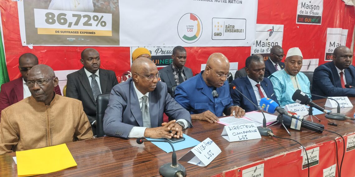Présidentielle 2025 : la Coalition La Guinée Inclusive dresse le bilan de sa campagne