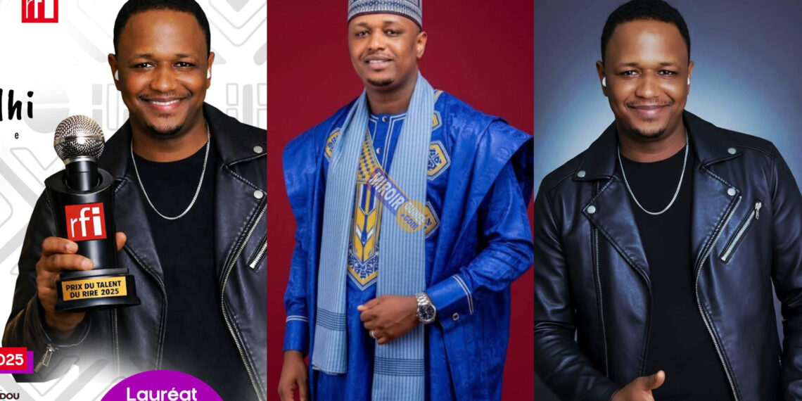 Rigel Gandi remporte le Prix RFI Talent du Rire et l’offre à la mémoire de son père