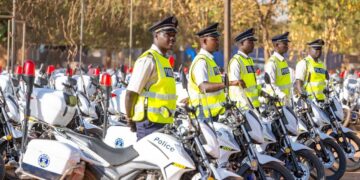 Renforcement du maillage sécuritaire : le Président du Faso équipe la Police nationale de 2 000 motos