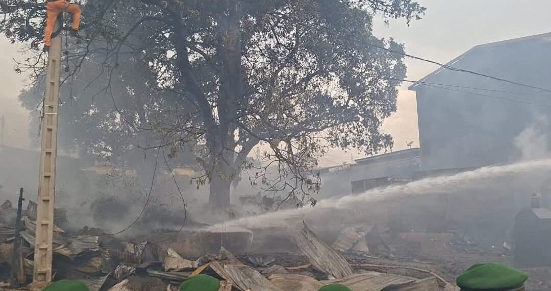 Sangoyah Mosquée : plusieurs ateliers et commerces ravagés par un incendie