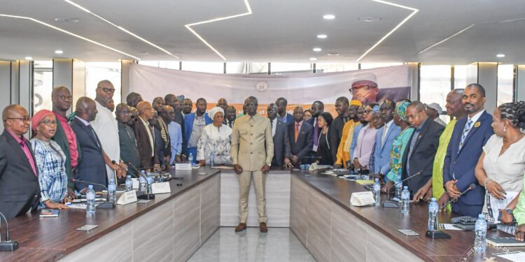 Justice : Ibrahima Sory II Tounkara tient sa première réunion de cabinet