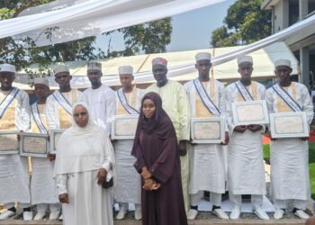 Kagbelen : sept élèves reçoivent leurs diplômes de maîtrise du Saint Coran à l’Orphelinat Fondation Aboubacar Siddiq