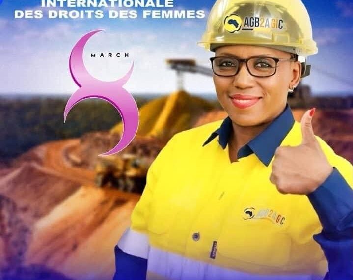 Journée internationale des droits des femmes : la société minière AGB2A-GIC rend hommage aux femmes
