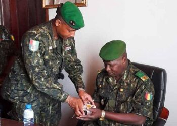 Koundara : passation de commandement à la tête du Bataillon d’Infanterie