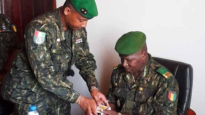 Koundara : passation de commandement à la tête du Bataillon d’Infanterie