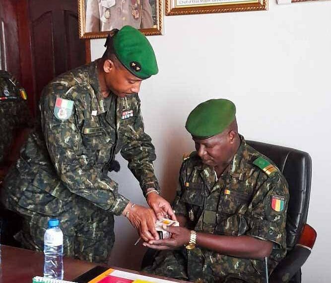 Koundara : passation de commandement à la tête du Bataillon d’Infanterie