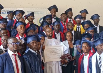 Conakry : Aboubacar Mandéla Camara parrain de la 47e promotion du CFP Camara Laye