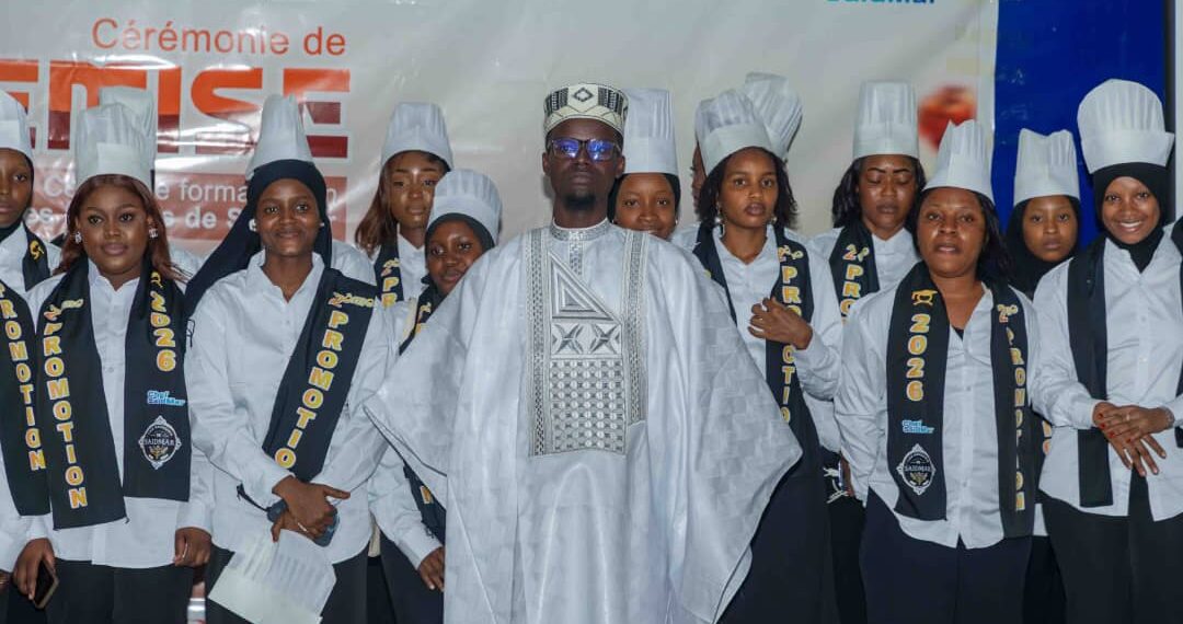 Conakry : le Centre de formation « Les Saveurs de Saïdmar » célèbre une nouvelle promotion de jeunes diplômés
