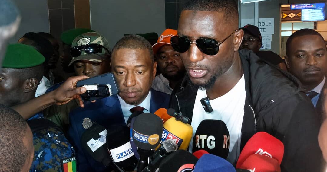 Serhou Guirassy de retour en Guinée avec son Soulier d’or de la Ligue des champions 2025