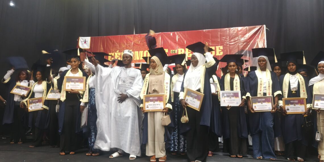 Formation professionnelle : le centre Kodack Création célèbre ses diplômés à l’Université Koffi Annan de Guinée