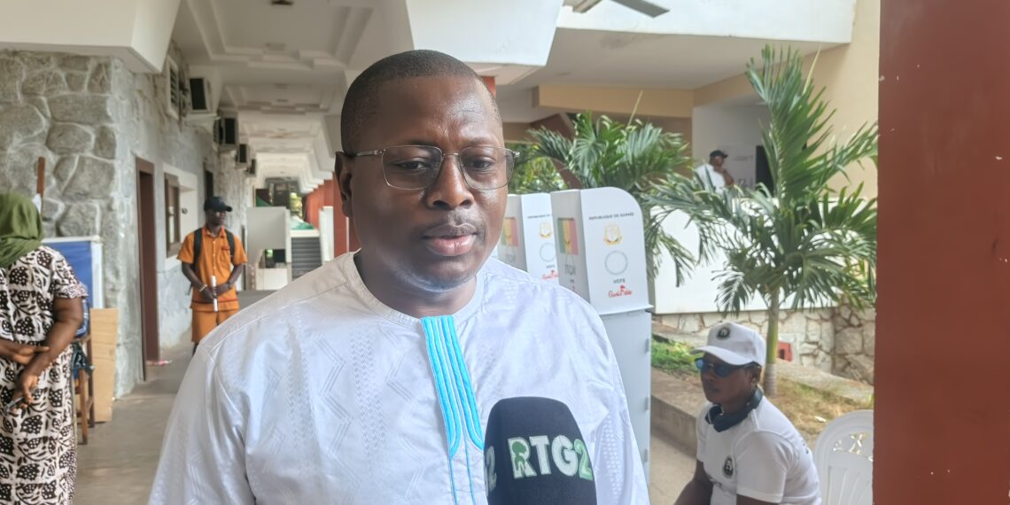 Élections législatives et communales : Alseny Bangoura salue le déroulement du scrutin à Ratoma
