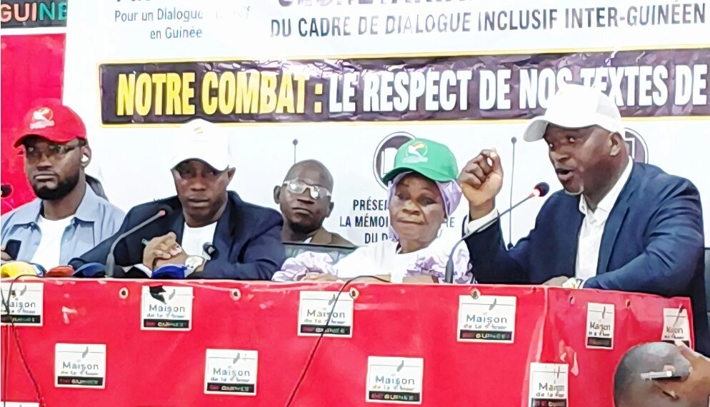 Dialogue inclusif inter-guinéen : les membres du CNP et du Secrétariat technique lancent leur collectif