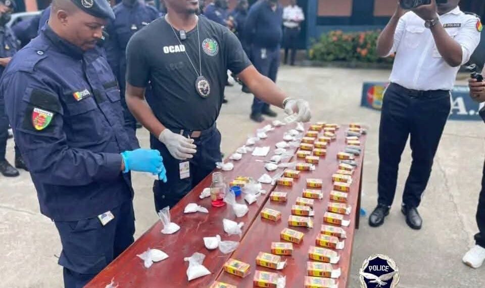 Guinée : L’OCAD annonce la saisie de 725 grammes de cocaïne à Ratoma