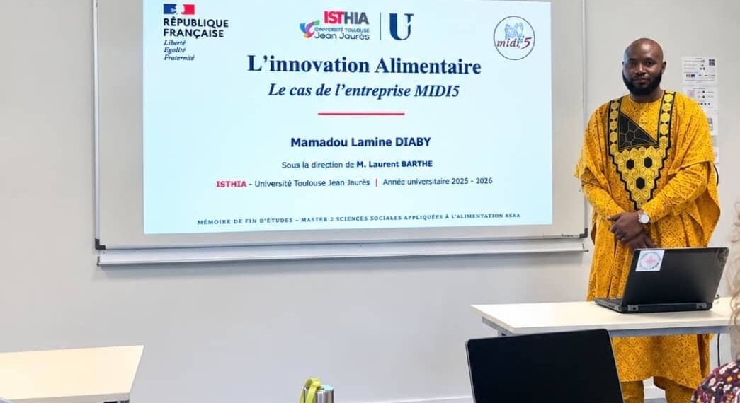 France : le Guinéen Diaby Mamadou Lamine décroche un deuxième Master