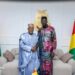 Mamadi Doumbouya reçoit Elhadj Alsény Barry, président de la Coordination des Fulbhés et Haali-Pular