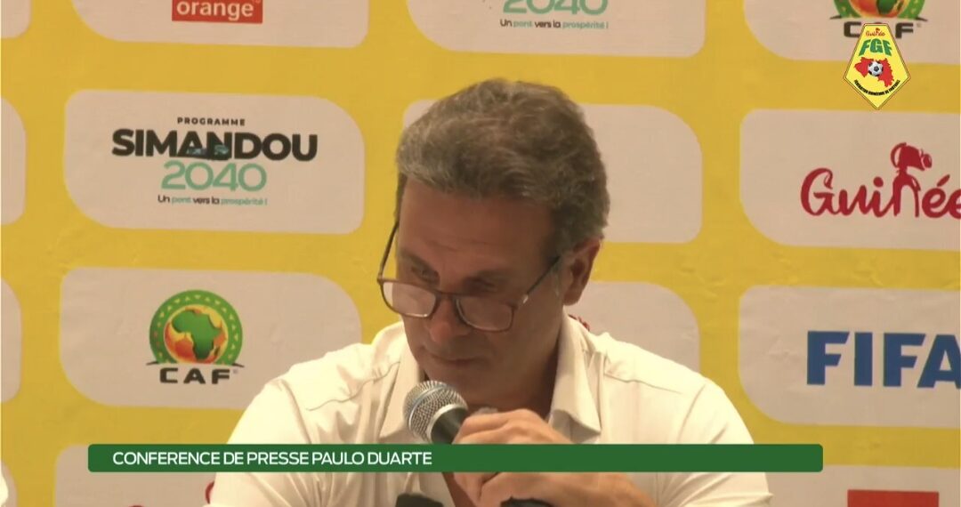 CAN 2027 : Paulo Duarte dénonce les difficultés de visas et de préparation du Syli National