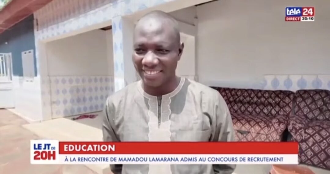 Concour des enseignants: Mamadou Lamarana 3 Barry classé 49e sur 6000 admis.