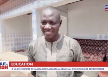 Concour des enseignants: Mamadou Lamarana 3 Barry classé 49e sur 6000 admis.